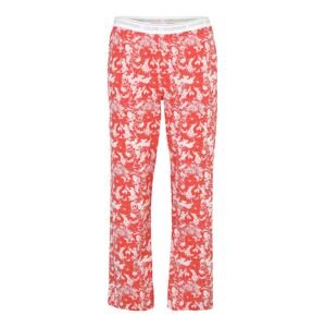 Calvin Klein Underwear Pizsama nadrágok  piros / fehér / bézs