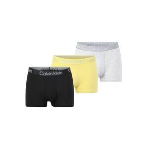 Calvin Klein Underwear Boxeralsók  fekete / fehér / sárga / világosszürke