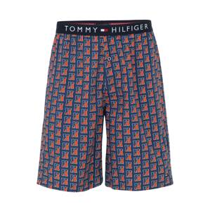 Tommy Hilfiger Underwear Pizsama nadrágok  narancs / sötétkék / fehér / piros