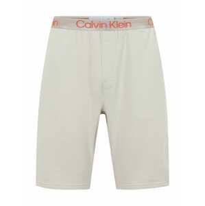 Calvin Klein Underwear Pizsama nadrágok  szürke / narancs