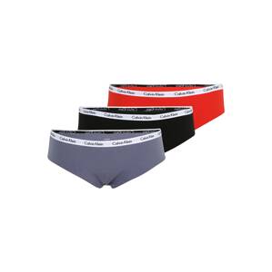 Calvin Klein Underwear Plus Slip  szürke / lila / piros / fekete / fehér