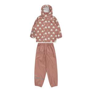 CeLaVi Funkcionális ruha 'Elephant'  ezüstszürke / fáradt rózsaszín / fehér