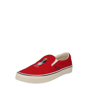 Polo Ralph Lauren Belebújós cipők 'KEATON'  piros / fehér / világosbarna / tengerészkék / sárga