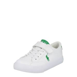 Polo Ralph Lauren Sportcipő 'THERON'  zöld / fehér