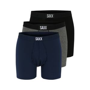 SAXX Sport alsónadrágok  fekete / fehér / tengerészkék / szürke melír