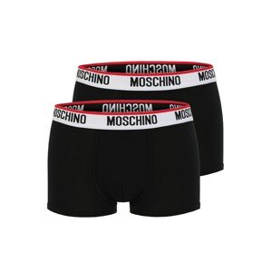 Moschino Underwear Boxeralsók  fekete / fehér