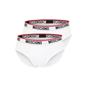 Moschino Underwear Slip  fehér / fekete / piros
