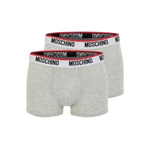 Moschino Underwear Boxeralsók  szürke / fehér / fekete