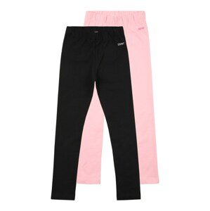 ESPRIT Leggings  fekete / fehér / világos-rózsaszín