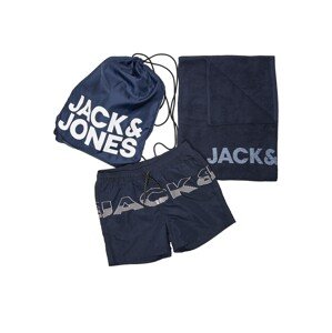 Jack & Jones Junior Rövid fürdőnadrágok  tengerészkék / fehér / éjkék