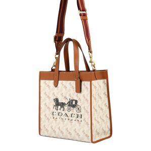 COACH Shopper táska  bézs / karamell / fekete