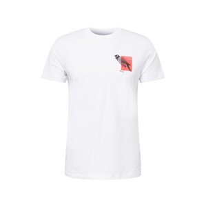 WESTMARK LONDON Póló 'RAVEN'  fehér / fekete / piros