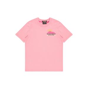 SCOTCH & SODA Póló 'Abel Mac'  rózsaszín / fehér / fekete / vegyes színek