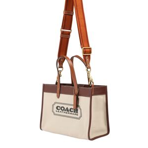 COACH Shopper táska  krém / gesztenyebarna / fekete