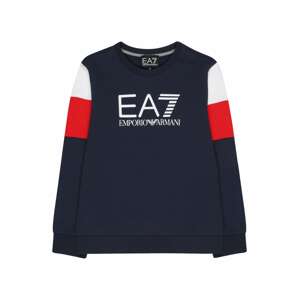 EA7 Emporio Armani Tréning póló  éjkék / világospiros / fehér