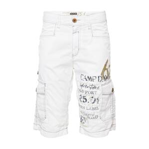 CAMP DAVID Cargo nadrágok  fehér / vegyes színek