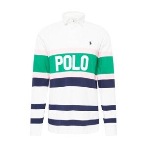 Polo Ralph Lauren Póló  tengerészkék / zöld / pasztell-rózsaszín / fehér