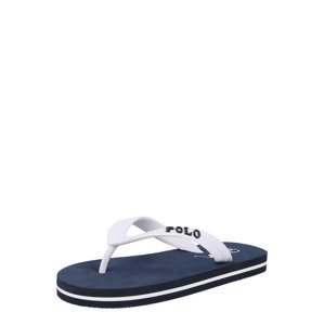 Polo Ralph Lauren Nyitott cipők 'CAMINO II'  fehér / tengerészkék