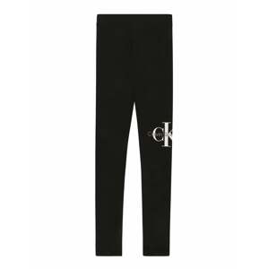 Calvin Klein Jeans Leggings  krém / barna / fekete