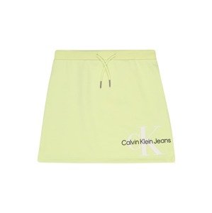 Calvin Klein Jeans Szoknyák  világos sárga / fehér / fekete