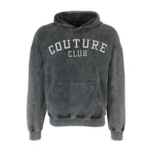 The Couture Club Tréning póló  szürke / fehér / fekete