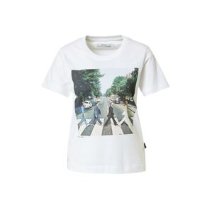 DEDICATED. Póló 'Mysen Abbey Road'  fehér / fűzöld / fekete / krém / azúr