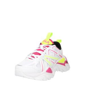 FILA Rövid szárú edzőcipők 'ELECTROVE 2'  természetes fehér / neonsárga / rózsaszín