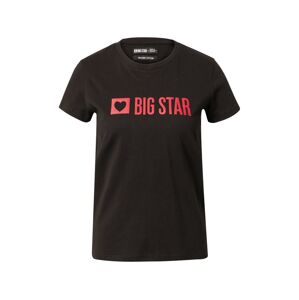 Big Star Póló 'ELEANOR'  fekete / piros