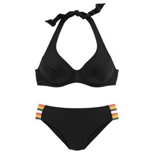 VIVANCE Bikini  sötétkék / sárga / rózsaszín / fekete / ezüst