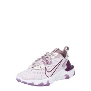 Nike Sportswear Rövid szárú edzőcipők 'React Vision'  lila / bogyó / pasztellila / fehér