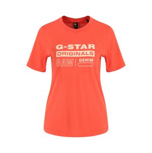 G-Star RAW Póló  krém / narancsvörös