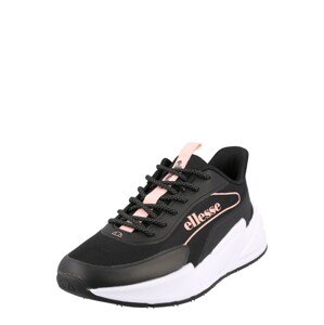 ELLESSE Rövid szárú edzőcipők  fekete / rózsaszín / fehér