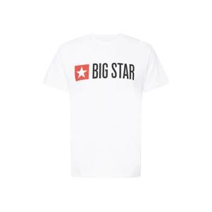Big Star Póló 'QUADO'  piros / fekete / fehér