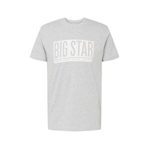Big Star Póló 'CIESZBIR'  szürke / fehér