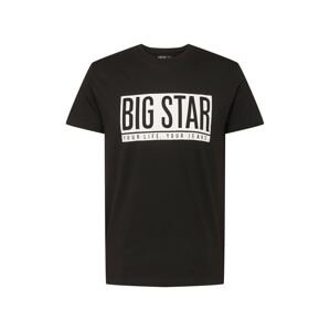 Big Star Póló 'CIESZBIR'  fekete / fehér