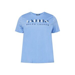 Lauren Ralph Lauren Plus Póló 'KATLIN'  kék / fehér / tengerészkék