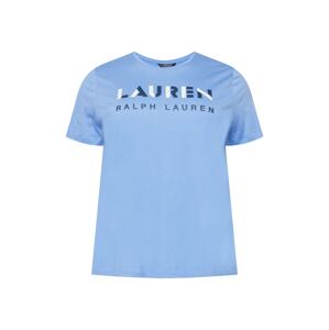 Lauren Ralph Lauren Plus Póló 'KATLIN'  kék / tengerészkék / fehér