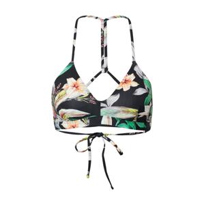 Hurley Sport bikini felső  bézs / világoskék / zöld / rózsaszín / fekete