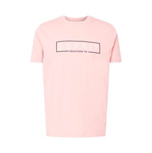 ESPRIT Póló  tengerészkék / világos-rózsaszín / fehér