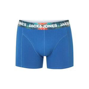JACK & JONES Boxeralsók 'HUTLEY'  kék / fehér / narancs / zöld