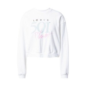 LEVI'S ® Tréning póló 'Graphic Vintage Crew'  világoskék / rózsaszín / fekete / fehér