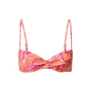 Hunkemöller Bikini felső 'Tulum'  mandarin / fukszia / pitaja / világos-rózsaszín