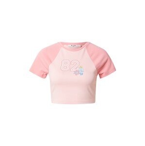 NA-KD Póló  rózsaszín / világos-rózsaszín / vegyes színek