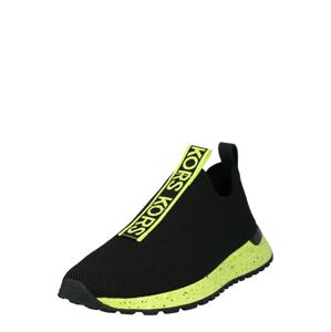 Michael Kors Belebújós cipők 'MILES'  citromzöld / fekete