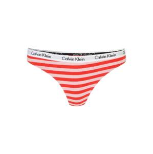 Calvin Klein Underwear String bugyik 'CAROUSEL'  piros / fehér / világosszürke / fekete / rózsaszín