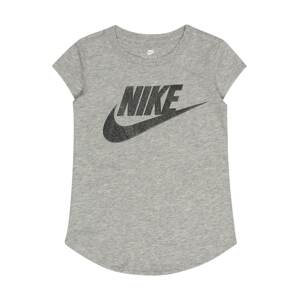 Nike Sportswear Póló  sötétszürke / fekete