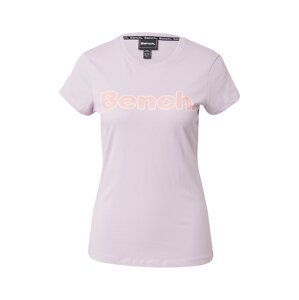 BENCH Póló 'LEORA'  lila / rózsaszín / fehér