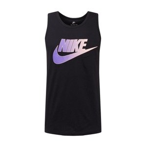 Nike Sportswear Póló  világoslila / pasztell-rózsaszín / fekete