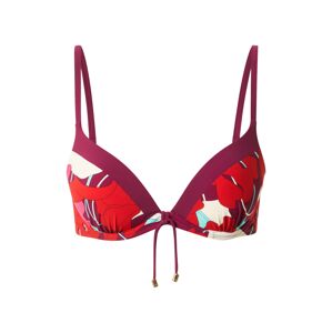 Chantelle Bikini felső  krém / vízszín / bogyó / piros
