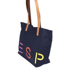 ESPRIT Shopper táska 'Dylan'  tengerészkék / lila / sárga / narancs
